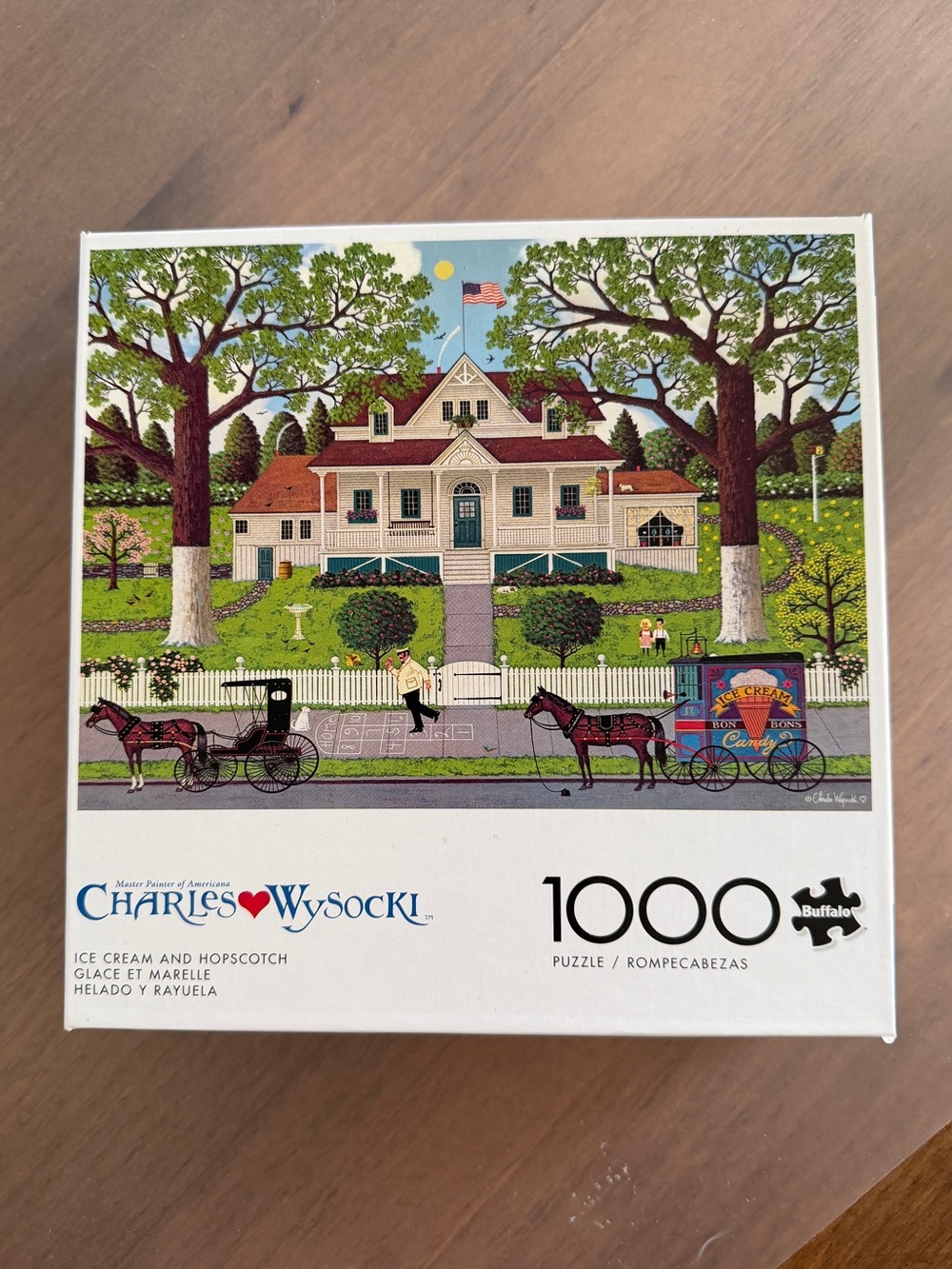 Ice Cream and Hopscotch 1000-Piece Puzzle